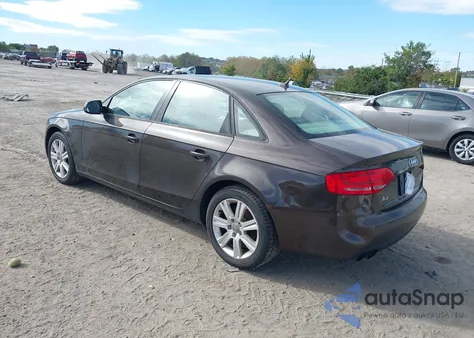 2011 Audi A4 2.0T Premium из США, поврежденный, VIN WAUBFAFLXBN010391